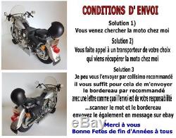 HARLEY DAVIDSON MOTO FLSTF Fatboy 1/4 POID 5.8 KG- BIEN LIRE POUR L'ENVOI