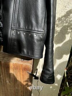 HARLEY DAVIDSON Perfecto Biker Blouson Aviateur Noir Cuir Neuf Lederjacke XXL