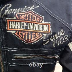 HD Veste Smokin' Harley Davidson Veste Hommes Veste en Nylon Neuf