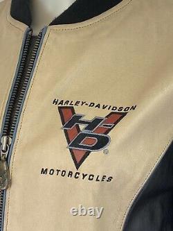 Harley Davidson Authentique 4 US 40 It S Femme Cuir de Course Motos Veste