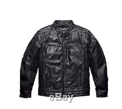 Harley-Davidson Blouson moto PERFORATION Veste en cuir 98113-16VM/002L Gr. XL