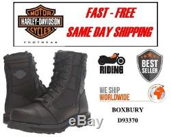 Harley-Davidson D93370 Homme Boxbury Cuir Bottes de Moto Toutes les Tailles