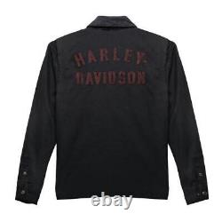 Harley-Davidson Homme Veste Loisir Forever HARLEY Toile Veste 97403-23vm Bl