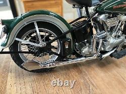 Harley Davidson Knucklehead 1936 Franklin Mint 1/10 -Rare B11WW89