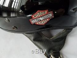 Harley-Davidson Motos Shorty Casque Noir Simpson Cost Of Freedom Sz Med