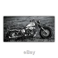 Harley Davidson Tableau Poster Décoration Photo Moto Rétro Vintage Biker ARIMAJE