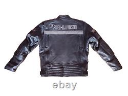 Harley-Davidson Veste en cuir Evolution pour homme avec système de