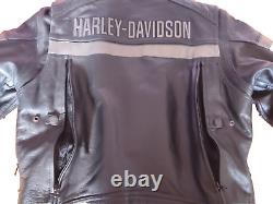 Harley-Davidson Veste en cuir Evolution pour homme avec système de