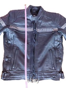 Harley-Davidson Veste en cuir Evolution pour homme avec système de