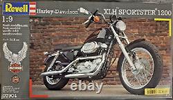 Harley Davidson Xlh Sporster 1200 1/9 Revell / Protar / Sealed Bags Rare
