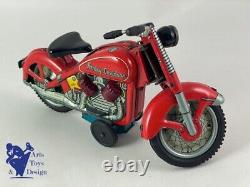 Jouet Ancien Nomura Tn Japon Moto Harley Davidson Friction 1960 No Arnold Tippco