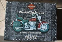 Kit collector Harley Davidson Franklin mint 1/10 + vitrine Franklin