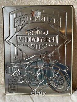 Lot Officiel 4 plaques Harley Davidson