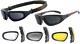 Lunettes Moto Harley Davidson Bikers Verres Jaune Transp. Fumée'custom Visière