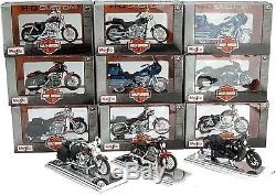 Modèles Véhicules-jouets Modèle Moto Harley Davidson Personnalisé Assortiment De