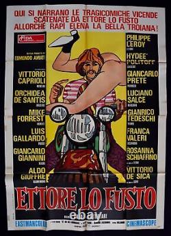 Manifesto Ettore Lo Tige Moto Harley Davidson Gallardo De Sica Politoff Hy A81