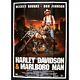 Manifesto Harley Davidson & Marlboro Man Rourke Don Johnson Moto Voiture A258