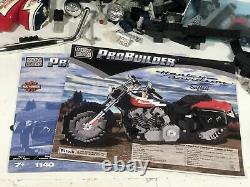 Mega Bloks Probuilder Moto Harley Davidson Softail Moto 2001 Modèle Kit Non 9771