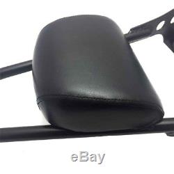 Moto Dossier Siège Sissy Bar Arrière Pr Harley Davidson Sportster 883 883R 1200