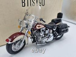 Moto Harley Davidson Heritage Softail Classic 1/10 Franklin Mint B11sy90