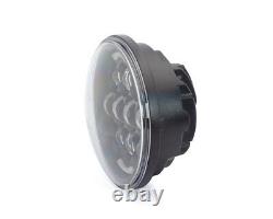 Moto Phare LED Insert 5.75 pour Harley Davidson Sportster Dyna Pour