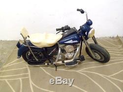 Moto électrique marque FEBER, jouet ancien vintage Harley Davidson