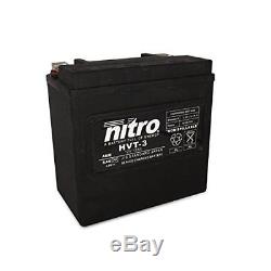 NITRO HVT 03 -N- Batterie Moto AGM Ferme Harley Davidson