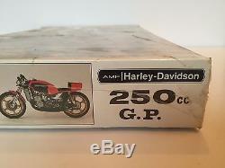 Protar 1/9 Rare Maquette Plastique Moto Harley-davidson 250 CC G. P Réf 146