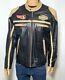 Rare Chevignon Bikers Retro Vintage Jacket Cuir Harley-davidson Custom