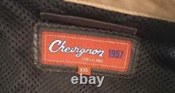 Rare CHEVIGNON Bikers Retro Vintage Jacket Cuir Harley-davidson Custom