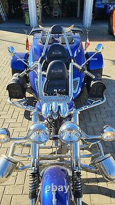 Sac en Cuir Loki Noir Softail Moto Tricycle Harley Davidson Quad Cuir HD