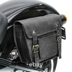Sacoche cavalière pour Harley Davidson Softail Springer / Street Bob SV4 noir