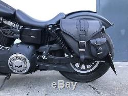Sacoches de Selle Moto Harley Davidson Dyna Glide Street Bob