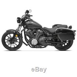 Sacoches laterales DL + kit de fixation pour Harley Dyna Super Glide Sport