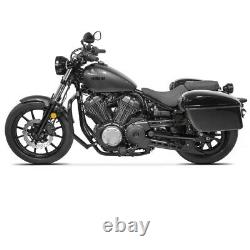 Sacoches laterales DL + kit de fixation pour Harley Dyna Wide Glide