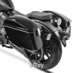 Sacoches rigides DL pour Harley Sportster 1200/ Custom/ Iron/ Nightster/ Sport