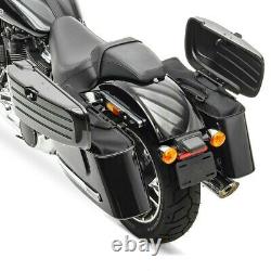 Sacoches rigides pour Harley Davidson Dyna Super Glide / Custom + sacs SC6