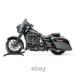 Selle moto Craftride RH3 pour Harley Davidson Touring 09-20 noir-bleu
