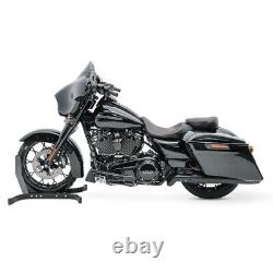 Selle moto Craftride RH3 pour Harley Davidson Touring 09-20 noir-rouge