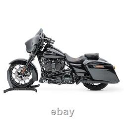 Selle moto Craftride RH3 pour Harley Davidson Touring 09-21 noir-rouge ET11