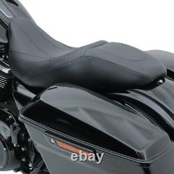 Selle moto Craftride RH4 pour Harley Davidson Touring 09-20 noir