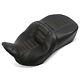 Selle Moto Craftride Tg3 Couture Pour Harley Davidson Touring 09-20 Noir