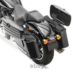 Set Valise SC6 + Sacs interieur compatible avec Harley Davidson Softail Custom/