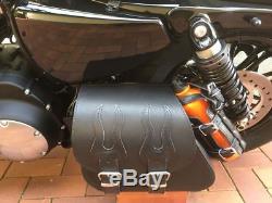 Solo Sac Harley Davidson Sportster Sporty Rue de Dyna Bob Sacoches Selle Moto 1A