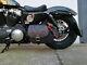Sporty Crâne Noir Ailier Selle Sac Sacoches De Moto Harley Davidson Sportster