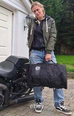 Svarog england Sissybar Valise Moto Chopper Harley Davidson Sac