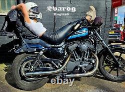 Svarog england Sissybar Valise Moto Chopper Harley Davidson Sac