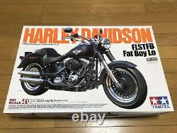Tamiya 1/6 Harley-Davidson FLSTFB Gras Garçon Lo Grand Echelle Série NO. 41 Rare