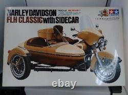 Tamiya 1/6 Harley Davidson Flh Classique Sidecar Grand Echelle Séries NO18 Used
