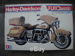Tamiya Maquette Moto Harley Davidson FLH Classic 1/6 ème an 1980 NEUVE EN BOITE